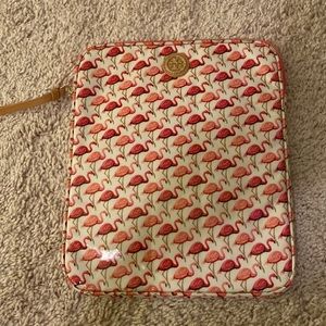 Tory Burch Flamingo iPad case